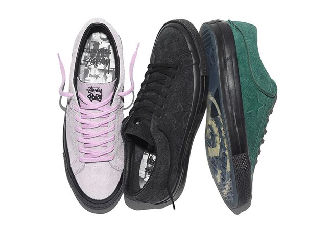 Converse,Converse One Star 重磅联名!Stussy x Converse One Star 74 Collection 即将发售 Converse,Converse One Star 重磅联名!Stussy x Converse One Star 74 Collection 即将发售