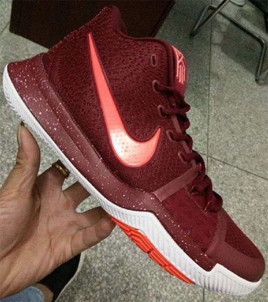 Nike,Nike Kyrie 3,852395-681 鞋底升级!Nike Kyrie 3 “Team Red” 发售日期曝光 Nike,Nike Kyrie 3,852395-681 鞋底升级!Nike Kyrie 3 “Team Red” 发售日期曝光