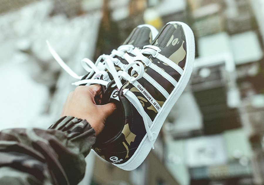 AAPE,K-Swiss,Classic 66 经典迷彩!AAPE x K-Swiss Classic 66 即将发售 AAPE,K-Swiss,Classic 66 经典迷彩!AAPE x K-Swiss Classic 66 即将发售