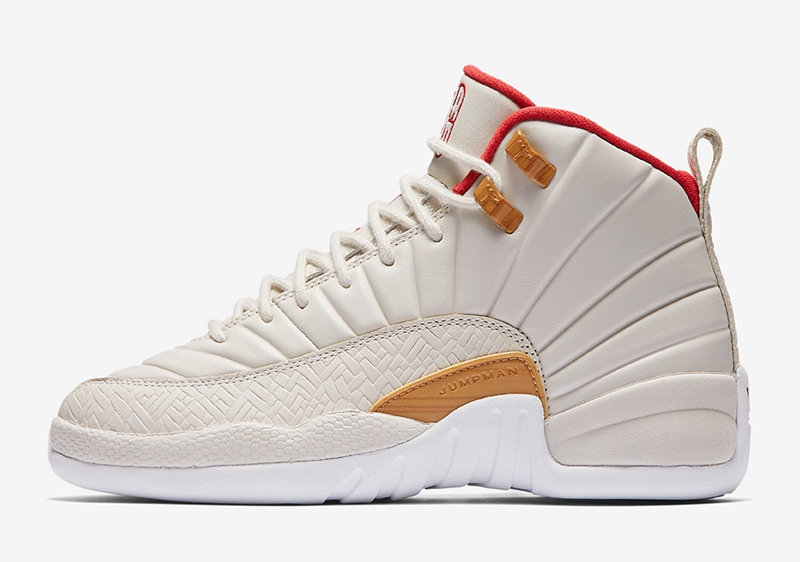 AJ12,Air Jordan 12,881428-142 女士专属!Air Jordan 12 GS “CNY” 官图释出 AJ12,Air Jordan 12,881428-142 女士专属!Air Jordan 12 GS “CNY” 官图释出