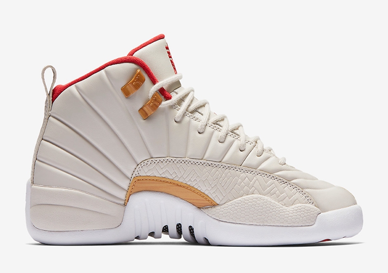 AJ12,Air Jordan 12,881428-142 女士专属!Air Jordan 12 GS “CNY” 官图释出 AJ12,Air Jordan 12,881428-142 女士专属!Air Jordan 12 GS “CNY” 官图释出