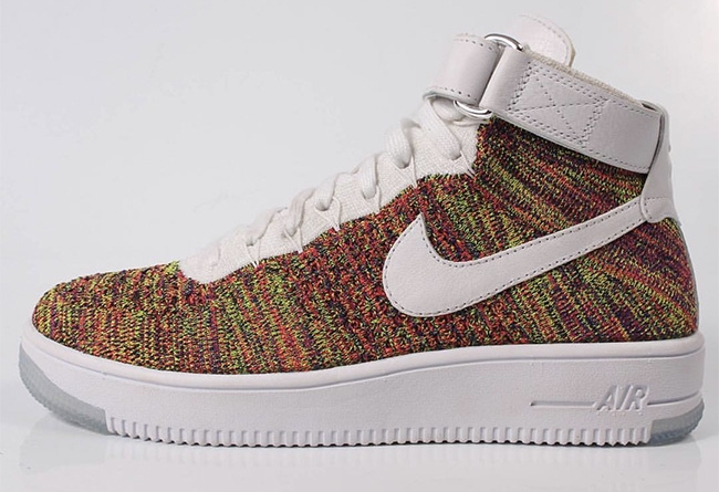 Nike, Air Force 1,817420-601 彩虹编织 2.0!Air Force 1 Ultra Flyknit “Multicolor” 现已发售 Nike, Air Force 1,817420-601 彩虹编织 2.0!Air Force 1 Ultra Flyknit “Multicolor” 现已发售