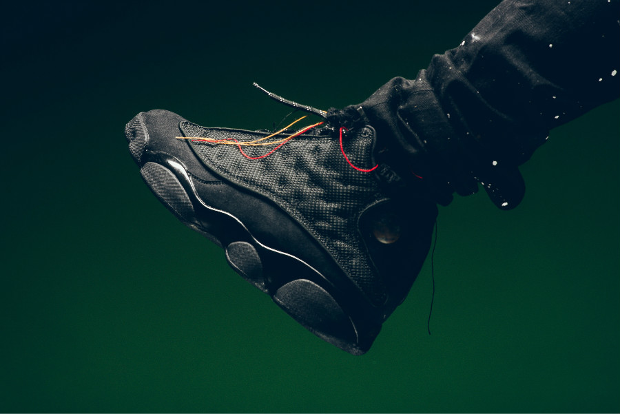 AJ13,Air Jordan 13,414571-011 绿色迷人豹眼!Air Jordan 13 “Black Cat” 上脚近赏 AJ13,Air Jordan 13,414571-011 绿色迷人豹眼!Air Jordan 13 “Black Cat” 上脚近赏