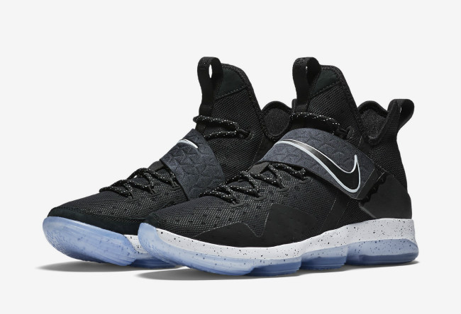 Nike, LeBron 14,921084-002 刚柔兼备的战靴!LeBron 14 “Black Ice” 官网已上架 Nike, LeBron 14,921084-002 刚柔兼备的战靴!LeBron 14 “Black Ice” 官网已上架