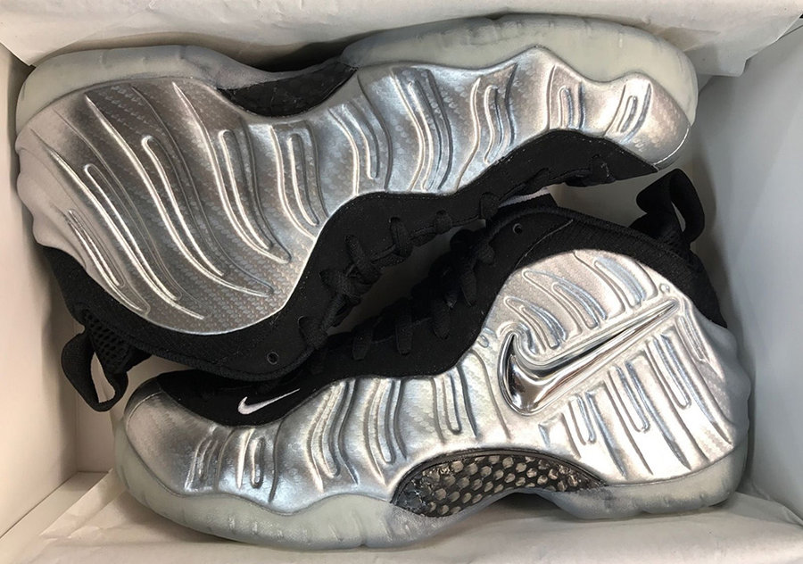 Nike,Air Foamposite Pro,616750 银影侠现身!Air Foamposite Pro “Silver Surfer” 实物近赏 Nike,Air Foamposite Pro,616750 银影侠现身!Air Foamposite Pro “Silver Surfer” 实物近赏