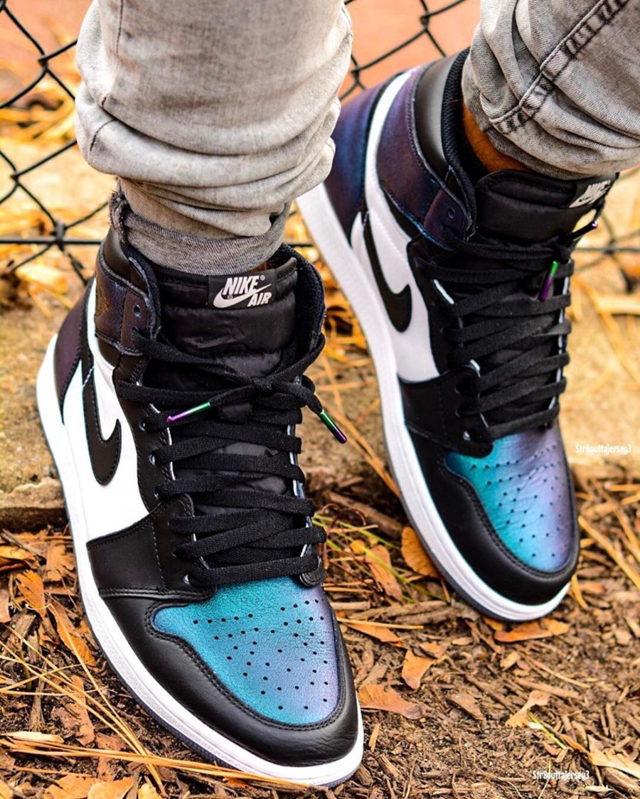 Air Jordan 1,AJ1,907958-015 幻彩呈现!全明星 Air Jordan 1 “All-Star” 抢先上脚 Air Jordan 1,AJ1,907958-015 幻彩呈现!全明星 Air Jordan 1 “All-Star” 抢先上脚