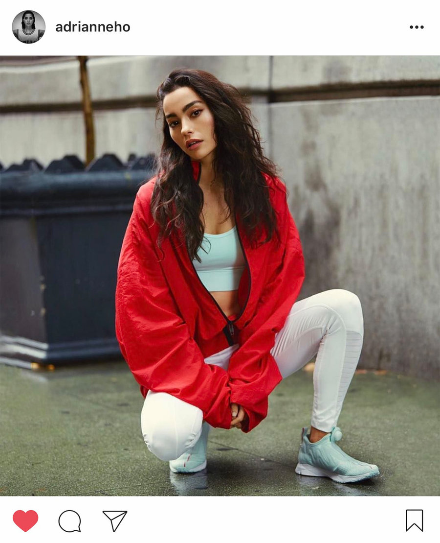 Reebok,Pump Supreme 潮流女神网晒新鞋上脚,你还有机会得到她的签名照片! Reebok,Pump Supreme 潮流女神网晒新鞋上脚,你还有机会得到她的签名照片!
