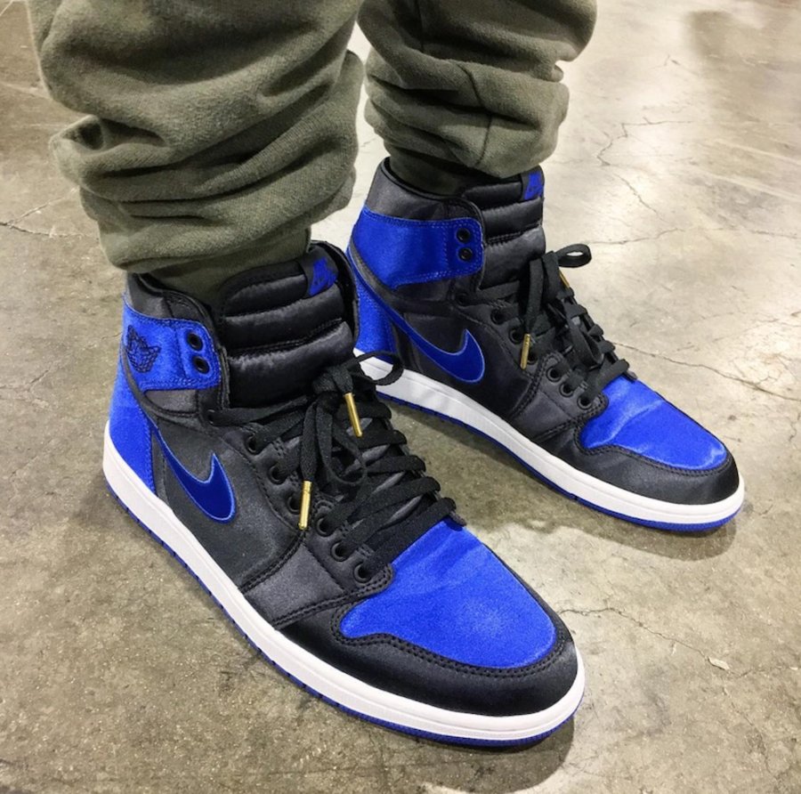 AJ1,Air Jordan 1,Royal 这双黑蓝不简单!Air Jordan 1 “Royal Satin” 或将市售 AJ1,Air Jordan 1,Royal 这双黑蓝不简单!Air Jordan 1 “Royal Satin” 或将市售