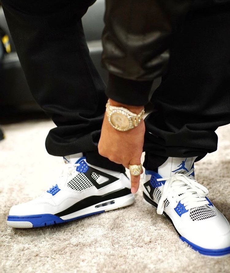 AJ4,Air Jordan 4,308497-117 DJ Khaled 提前上脚!Air Jordan 4 “Motosports” 下月发售 AJ4,Air Jordan 4,308497-117 DJ Khaled 提前上脚!Air Jordan 4 “Motosports” 下月发售