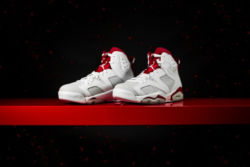 AJ6,Alternate,Nike 女款同期上市!Air Jordan 6 “Alternate” 美图实物近览 AJ6,Alternate,Nike 女款同期上市!Air Jordan 6 “Alternate” 美图实物近览