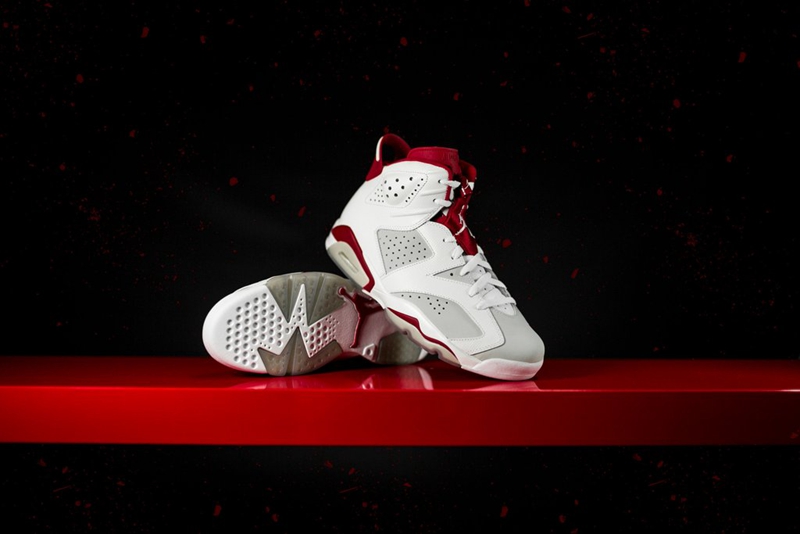 AJ6,Alternate,Nike 女款同期上市!Air Jordan 6 “Alternate” 美图实物近览 AJ6,Alternate,Nike 女款同期上市!Air Jordan 6 “Alternate” 美图实物近览