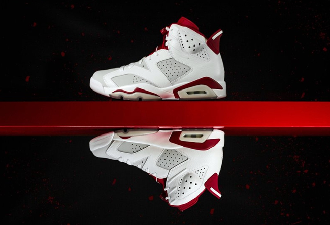 AJ6,Alternate,Nike 女款同期上市!Air Jordan 6 “Alternate” 美图实物近览 AJ6,Alternate,Nike 女款同期上市!Air Jordan 6 “Alternate” 美图实物近览