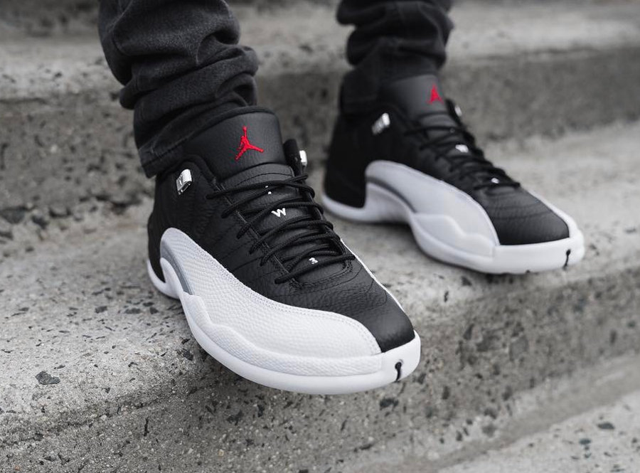 AJ12,Air Jordan 12,308317-004 经典黑白!Air Jordan 12 Low “Playoff” 目前入手最划算! AJ12,Air Jordan 12,308317-004 经典黑白!Air Jordan 12 Low “Playoff” 目前入手最划算!