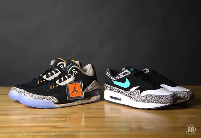 Air Jordan 3,Air Max 1,Atoms,9 亮点抢先看!Air Jordan x Max “Atoms” 完整细节披露 Air Jordan 3,Air Max 1,Atoms,9 亮点抢先看!Air Jordan x Max “Atoms” 完整细节披露