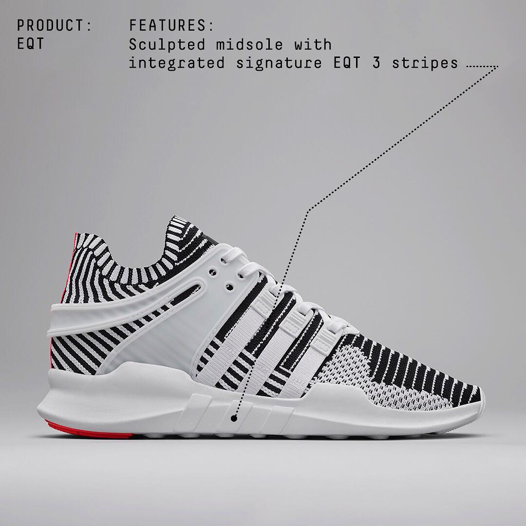 adidas,EQT Support ADV 斑马条纹!首款搭载 PK 面料的 EQT 本周发售! adidas,EQT Support ADV 斑马条纹!首款搭载 PK 面料的 EQT 本周发售!