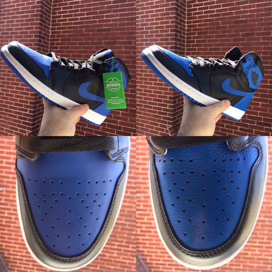 AJ1,Air Jordan 1,Royal 哪双黑蓝 AJ1 更忠于元年?2013 与 2017 版本对比! AJ1,Air Jordan 1,Royal 哪双黑蓝 AJ1 更忠于元年?2013 与 2017 版本对比!