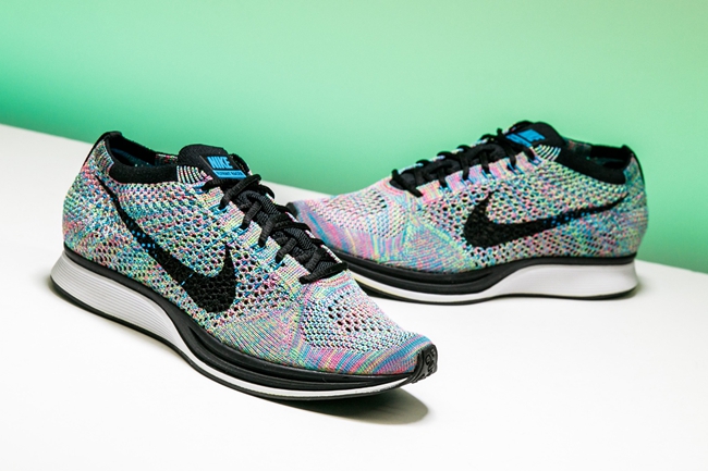 Flyknit Racer,Nike,526628-304 都叫彩虹编织,这三款 Multicolor 到底有何不同! Flyknit Racer,Nike,526628-304 都叫彩虹编织,这三款 Multicolor 到底有何不同!