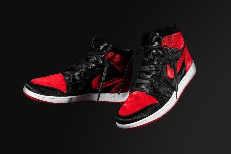 Air Jordan 1,AJ1,The Shoe Surg 尽显奢华!小马毛定制版 Air Jordan 1 “Bred” 惊艳亮相 Air Jordan 1,AJ1,The Shoe Surg 尽显奢华!小马毛定制版 Air Jordan 1 “Bred” 惊艳亮相