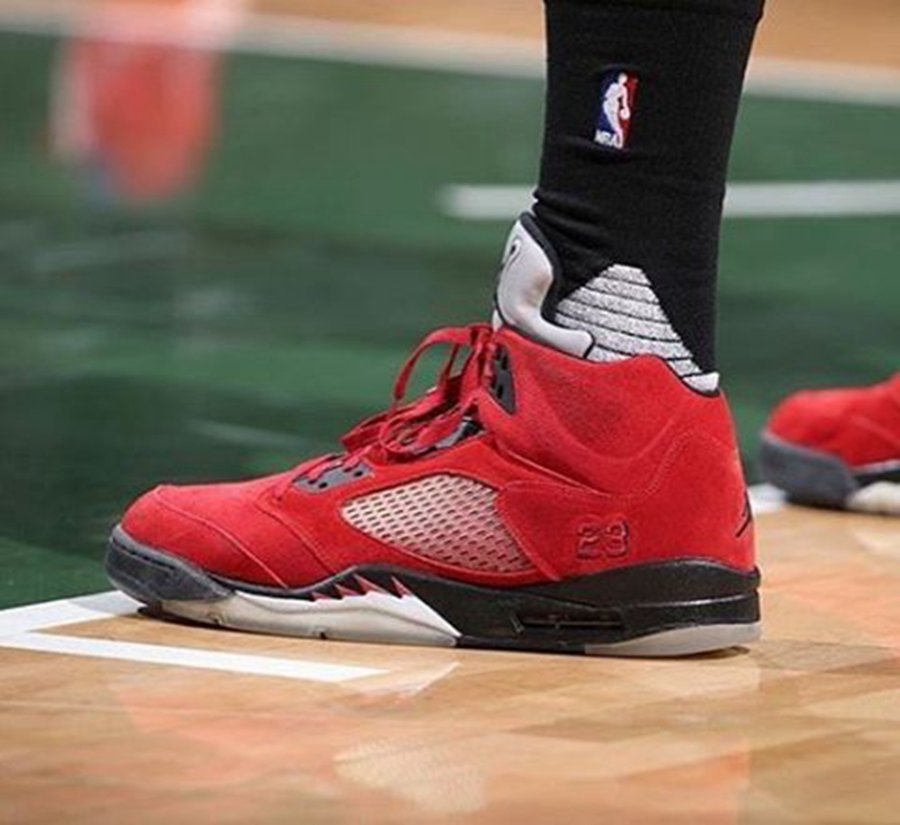 Air Jordan 5,AJ5 PJ Tucker 赛场上脚 Air Jordan 5 愤怒的公牛 Air Jordan 5,AJ5 PJ Tucker 赛场上脚 Air Jordan 5 愤怒的公牛