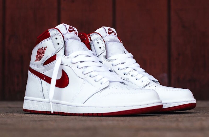 AJ1,Air Jordan 1,Metallic Red, 首次复刻!元年白红 AJ1 OG “Metallic Red” 下周发售 AJ1,Air Jordan 1,Metallic Red, 首次复刻!元年白红 AJ1 OG “Metallic Red” 下周发售