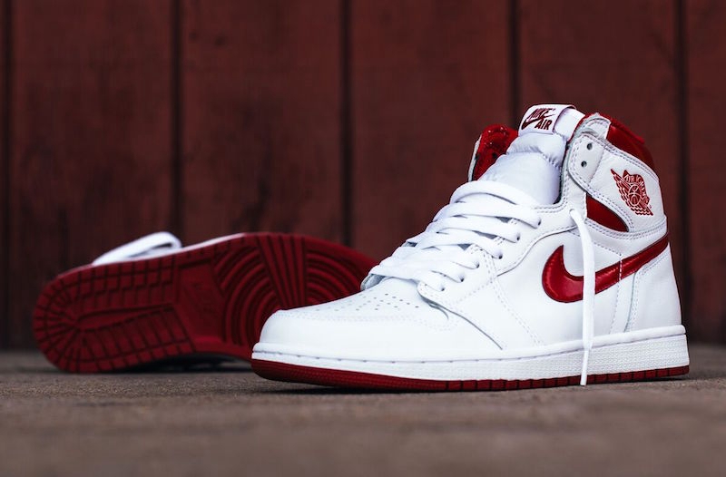AJ1,Air Jordan 1,Metallic Red, 首次复刻!元年白红 AJ1 OG “Metallic Red” 下周发售 AJ1,Air Jordan 1,Metallic Red, 首次复刻!元年白红 AJ1 OG “Metallic Red” 下周发售