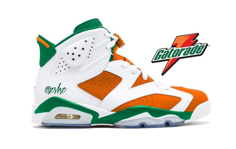 AJ6,Air Jordan 6 AJ6 黑北卡和佳得乐配色 Air Jordan 6 发售日期确定 AJ6,Air Jordan 6 AJ6 黑北卡和佳得乐配色 Air Jordan 6 发售日期确定