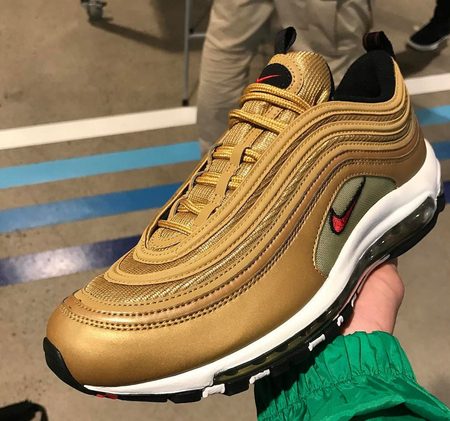 Nike,Air Max 97,Metallic Gold 金子弹 Air Max 97 “Metallic Gold” 官图释出! Nike,Air Max 97,Metallic Gold 金子弹 Air Max 97 “Metallic Gold” 官图释出!