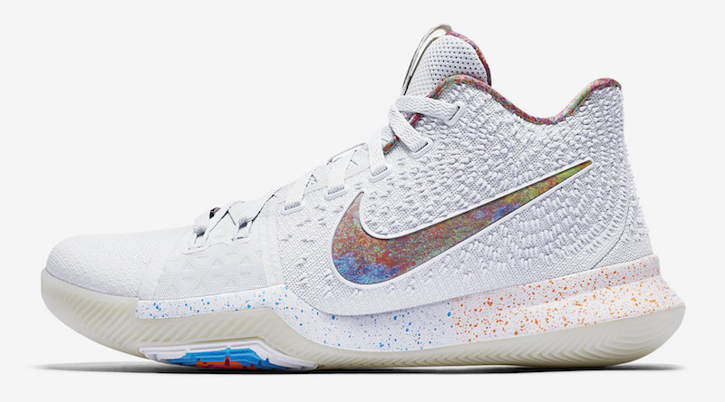 Nike, Kyrie 3,942206-001 这双绚丽多彩的 Kyrie 3 EYBL 将于本周发售! Nike, Kyrie 3,942206-001 这双绚丽多彩的 Kyrie 3 EYBL 将于本周发售!