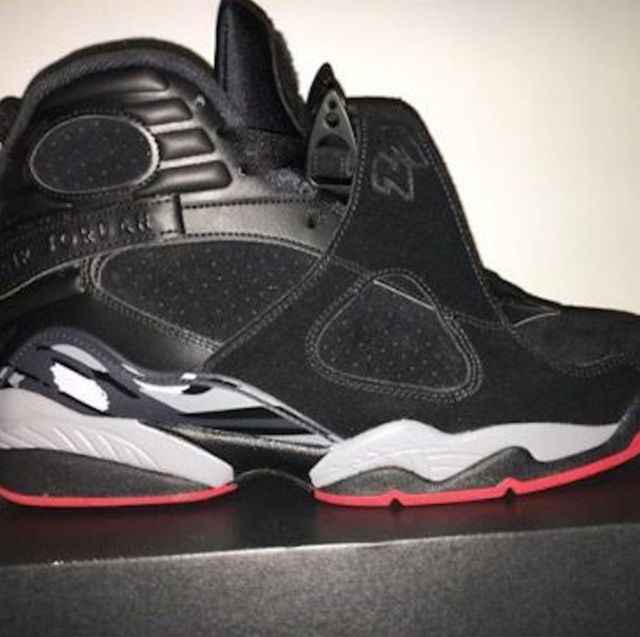 Air Jordan 8,Bred,305381-022 新品曝光!全新黑红 Air Jordan 8 “Bred” 将于夏季发售 Air Jordan 8,Bred,305381-022 新品曝光!全新黑红 Air Jordan 8 “Bred” 将于夏季发售