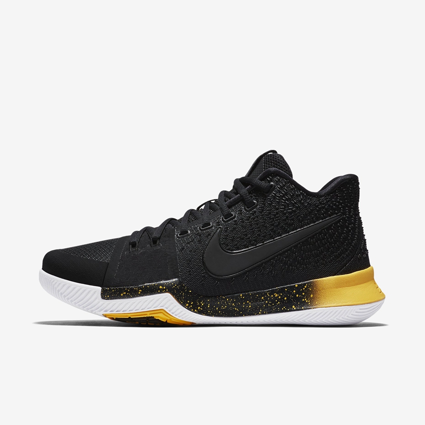 Nike,Kyrie 3,852395-901 黑黄泼墨!这双亮点满载的全新 Kyrie 3 值得你多加关注 Nike,Kyrie 3,852395-901 黑黄泼墨!这双亮点满载的全新 Kyrie 3 值得你多加关注