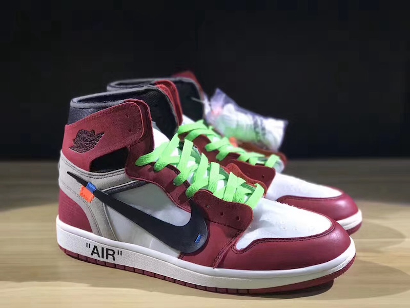 OFF-WHITE,Air Jordan 1,AJ1 四幅鞋带!OFF-WHITE x Air Jordan 1 实物近赏 OFF-WHITE,Air Jordan 1,AJ1 四幅鞋带!OFF-WHITE x Air Jordan 1 实物近赏