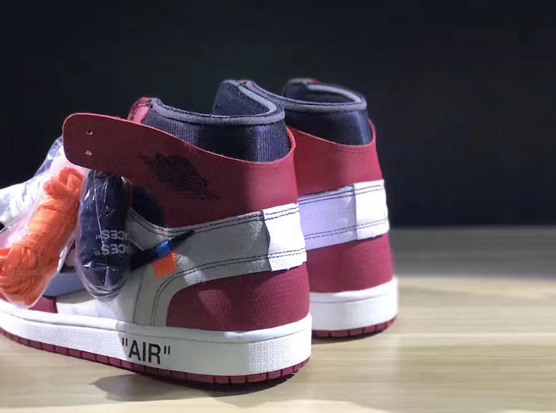 OFF-WHITE,Air Jordan 1,AJ1 四幅鞋带!OFF-WHITE x Air Jordan 1 实物近赏 OFF-WHITE,Air Jordan 1,AJ1 四幅鞋带!OFF-WHITE x Air Jordan 1 实物近赏
