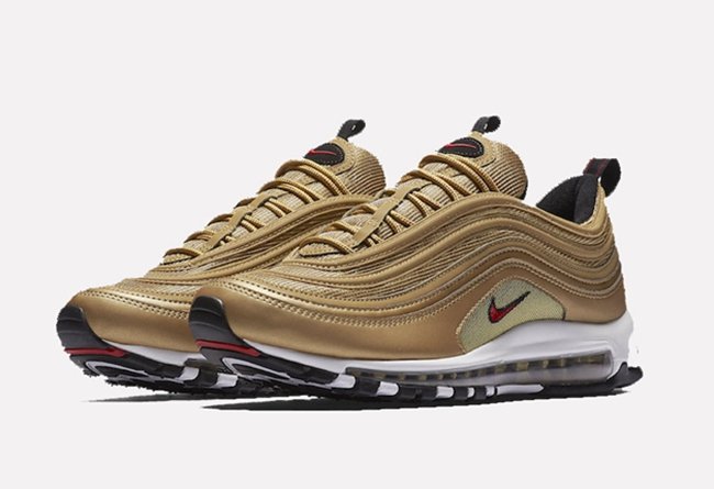 Nike,Air Max 97,884421-700,885 经典再现!金子弹 Nike Air Max 97 OG 官网现已发售! Nike,Air Max 97,884421-700,885 经典再现!金子弹 Nike Air Max 97 OG 官网现已发售!
