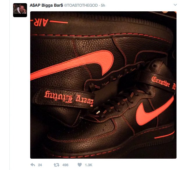Nike, Air Force 1,VLONE 又有大事件!VLONE 晒出 Air Force 1 High 全新联名! Nike, Air Force 1,VLONE 又有大事件!VLONE 晒出 Air Force 1 High 全新联名!