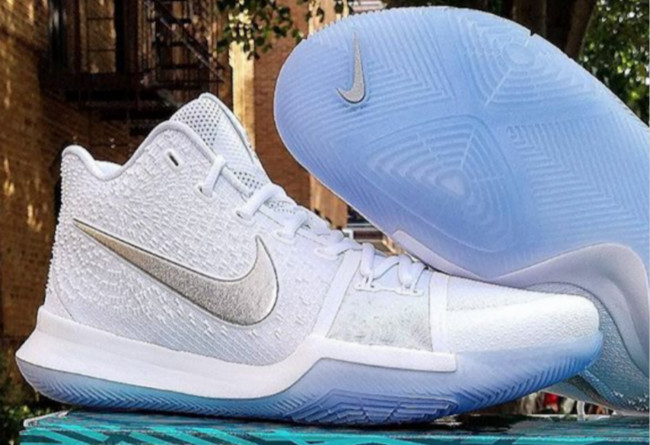 Nike,Kyrie 3,852395-103 白银配色!Kyrie 3 全新配色将于 6 月 3 日上架! Nike,Kyrie 3,852395-103 白银配色!Kyrie 3 全新配色将于 6 月 3 日上架!