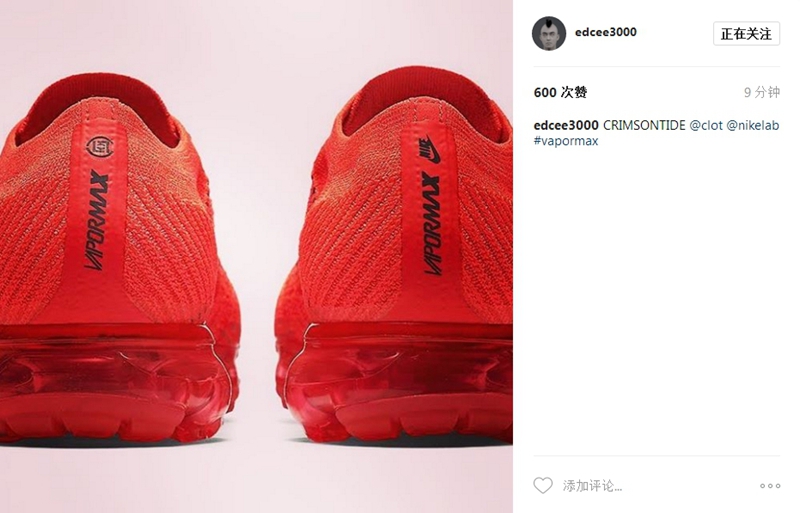 CLOT,Nike,Air VaporMax,AA2241- 冠希亲自印证!CLOT x Nike Air VaporMax 官方图片释出 CLOT,Nike,Air VaporMax,AA2241- 冠希亲自印证!CLOT x Nike Air VaporMax 官方图片释出