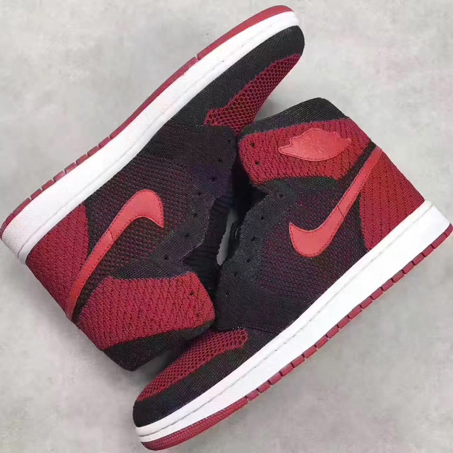 AJ1,Air Jordan 1 AJ1 编织版的黑红 Air Jordan 1 OG Flyknit 上脚到底如何? AJ1,Air Jordan 1 AJ1 编织版的黑红 Air Jordan 1 OG Flyknit 上脚到底如何?