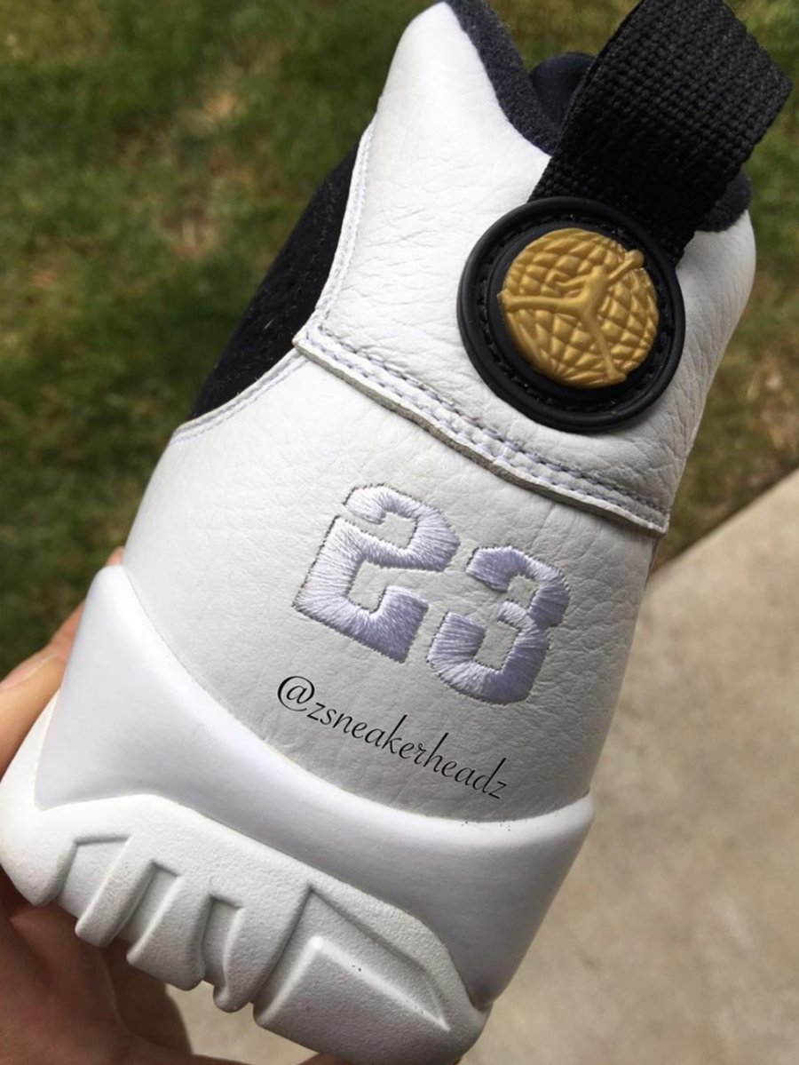 AJ9.Air Jordan 9 黑白金呈现!Air Jordan 9 全新配色有望明年 1 月登场 AJ9.Air Jordan 9 黑白金呈现!Air Jordan 9 全新配色有望明年 1 月登场
