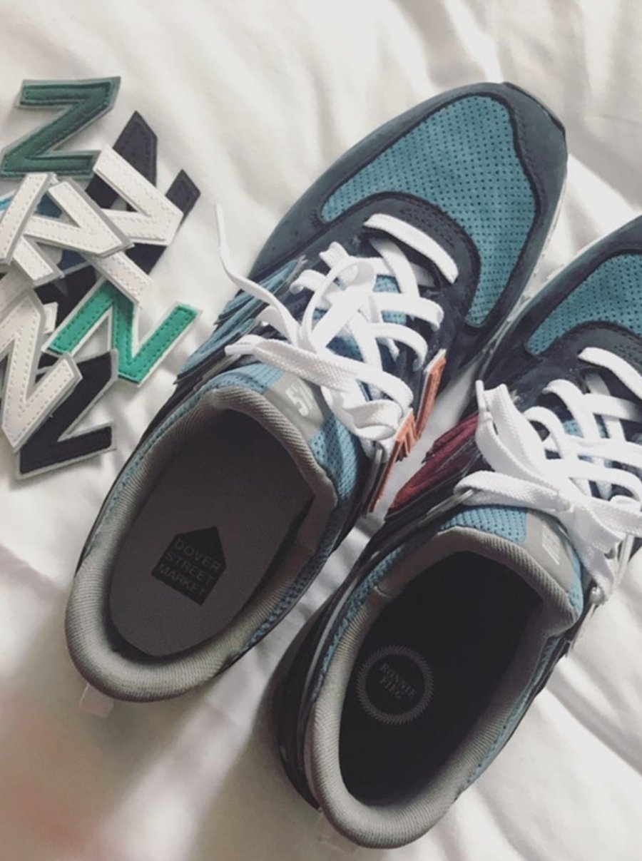 Ronnie Fieg,Dover Street Marke 多达 28 种的 Logo 设计!New Balance 574S 三方联名实物释出 Ronnie Fieg,Dover Street Marke 多达 28 种的 Logo 设计!New Balance 574S 三方联名实物释出