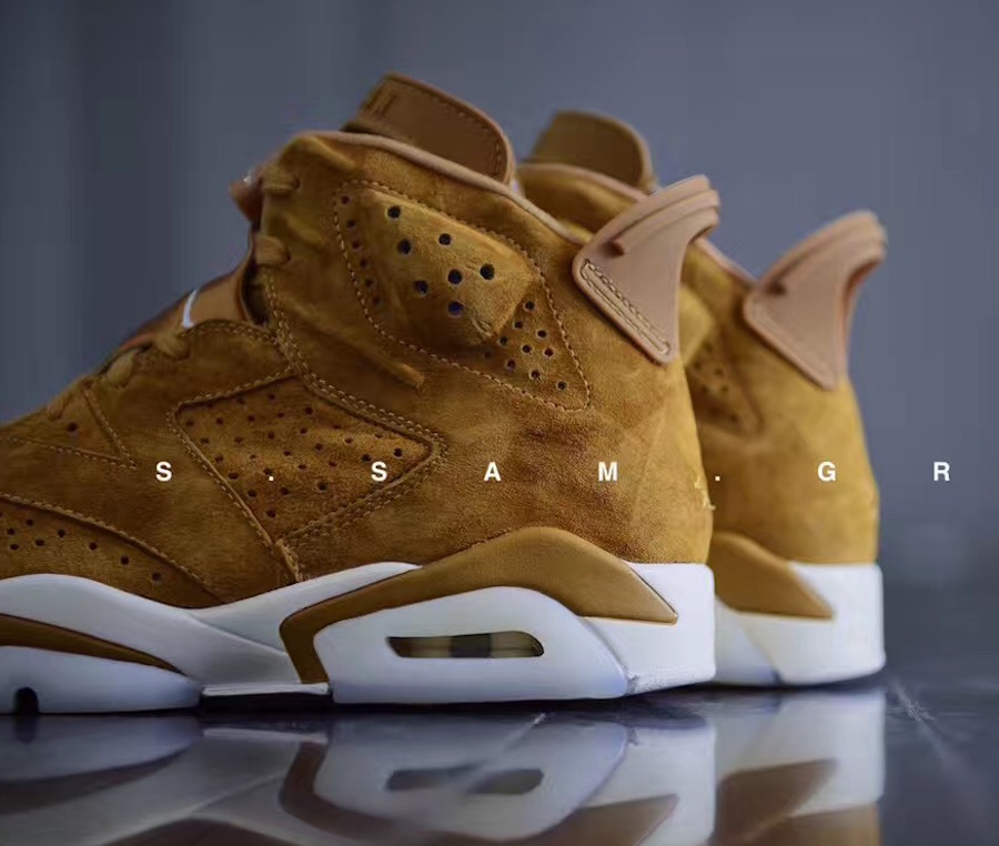 AJ6,Air Jordan 6 质感爆表!小麦配色 Air Jordan 6 将于 11 月发售 AJ6,Air Jordan 6 质感爆表!小麦配色 Air Jordan 6 将于 11 月发售