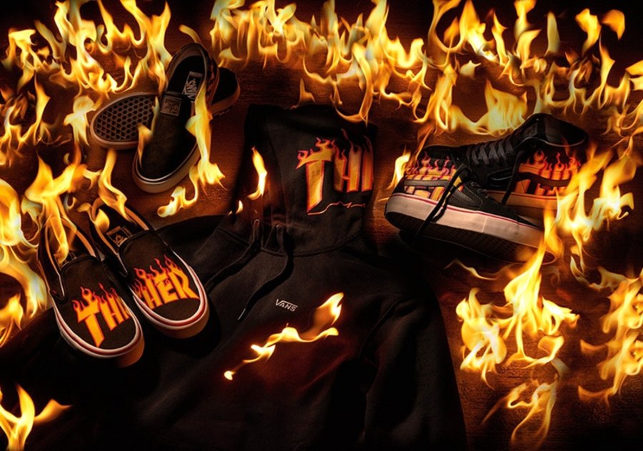 Thrasher,Vans,SK8 火焰来袭!《Thrasher》 x Vans 多款联名单品本月登场 Thrasher,Vans,SK8 火焰来袭!《Thrasher》 x Vans 多款联名单品本月登场