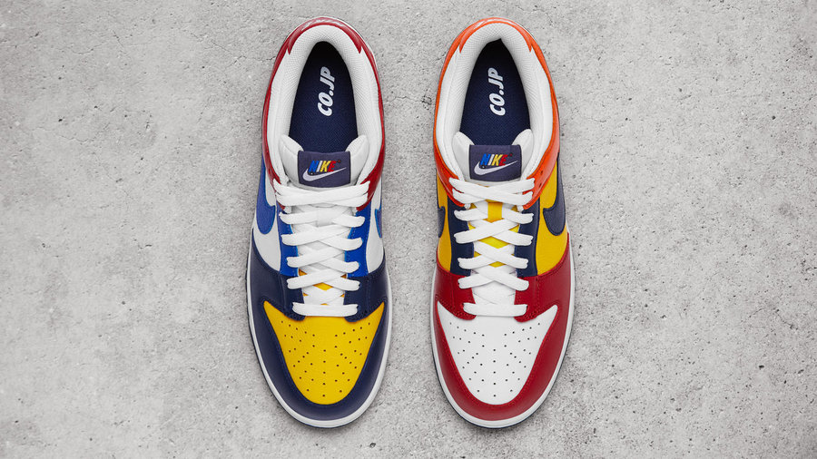 Nike,Dunk Low 玩味撞色!Nike Dunk Low JP “What The” 套装明日发售 Nike,Dunk Low 玩味撞色!Nike Dunk Low JP “What The” 套装明日发售