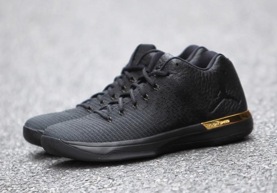 AJ31,Air Jordan 31 Low,897564- 黑金配色!全新 Air Jordan 31 Low 本周发售 AJ31,Air Jordan 31 Low,897564- 黑金配色!全新 Air Jordan 31 Low 本周发售