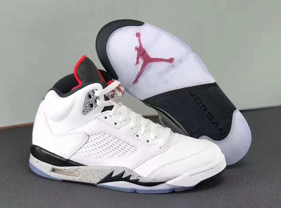 AJ5,Air Jordan 5 白水泥配色!全新 Air Jordan 5 八月发售 AJ5,Air Jordan 5 白水泥配色!全新 Air Jordan 5 八月发售