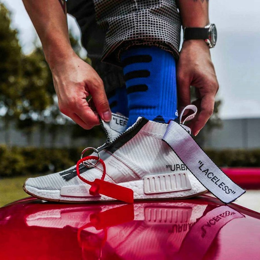 OFF-WHITE,adidas Originals,NMD 惟妙惟肖!OFF-WHITE x adidas NMD City Sock 定制版本近赏 OFF-WHITE,adidas Originals,NMD 惟妙惟肖!OFF-WHITE x adidas NMD City Sock 定制版本近赏