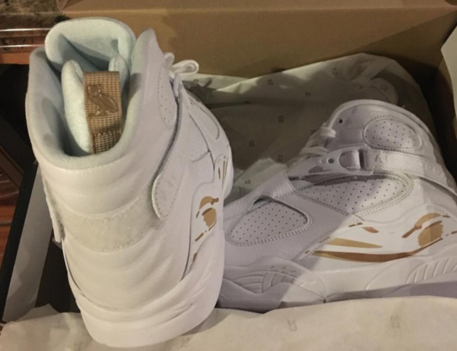 OVO,Air Jordan 8,AA1239-135,AA 发售日期公布!黑白金两款配色 OVO x Air Jordan 8 明年登场 OVO,Air Jordan 8,AA1239-135,AA 发售日期公布!黑白金两款配色 OVO x Air Jordan 8 明年登场