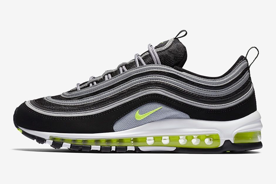 Nike,Air Max 97 经典回归!Nike Air Max 97 “Neon” 官方图片释出 Nike,Air Max 97 经典回归!Nike Air Max 97 “Neon” 官方图片释出