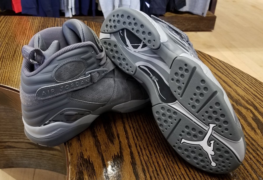 AJ8,Air Jordan 8,305381-014 酷灰麂皮!全新配色 Air Jordan 8 本月底发售 AJ8,Air Jordan 8,305381-014 酷灰麂皮!全新配色 Air Jordan 8 本月底发售