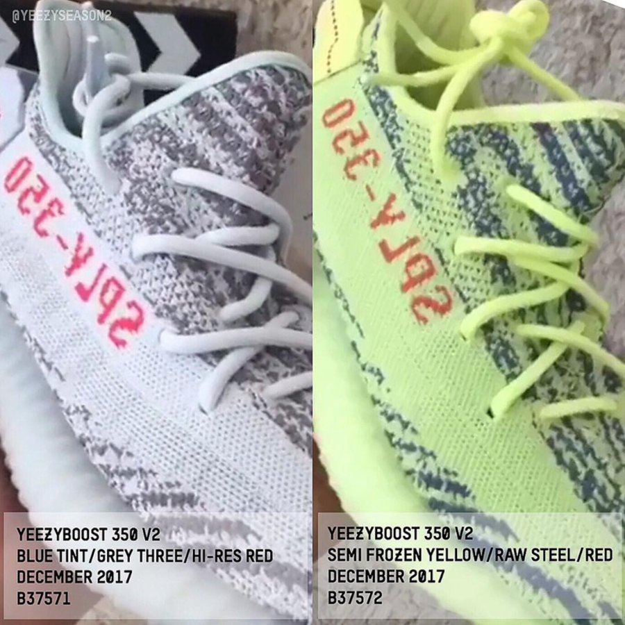 Yeezy Boost 350 V2,adidas 或将年底登场!两款新配色 Yeezy Boost 350 V2 实物曝光 Yeezy Boost 350 V2,adidas 或将年底登场!两款新配色 Yeezy Boost 350 V2 实物曝光