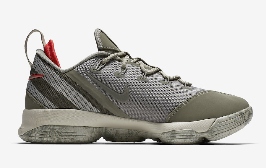 Nike,LeBron 14 Low,878635-003 3M 反光加持!军绿色 LeBron 14 Low 本月发售! Nike,LeBron 14 Low,878635-003 3M 反光加持!军绿色 LeBron 14 Low 本月发售!
